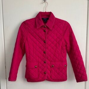 Polo by Ralph Lauren Kids Pink Quilted Puffer Jacket